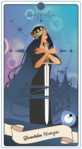 tarot Zwaarden Koningin