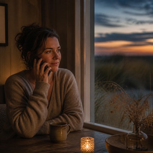Rustig telefonisch gesprek met een medium in Drunen
